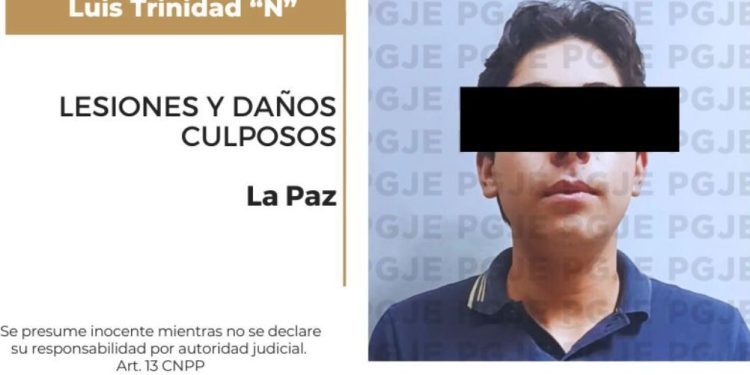 OBTIENE PGJE VINCULACIÓN A PROCESO POR 2 CARGOS DE LESIONES Y DAÑOS CULPOSOS A IMPUTADO EN HECHOS EN MALECÓN DE LA PAZ