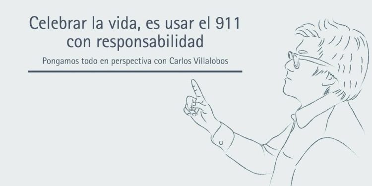 CELEBRAR LA VIDA, ES USAR EL 911 CON RESPONSABILIDAD