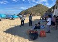 REALIZA GUARDIA NACIONAL RECORRIDOS DE SEGURIDAD Y PROXIMIDAD SOCIAL EN PLAYAS DE BAJA CALIFORNIA SUR