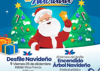 EDITH AGUILAR INVITA AL TRADICIONAL DESFILE NAVIDEÑO Y AL ENCENDIDO DEL ÁRBOL 2025