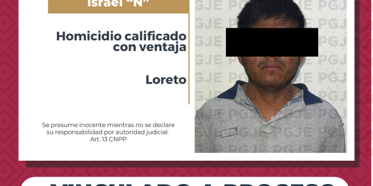 POR EL DELITO DE HOMICIDIO CALIFICADO CON VENTAJA ISRAEL “N” QUEDA VINCULADO A PROCESO EN LORETO