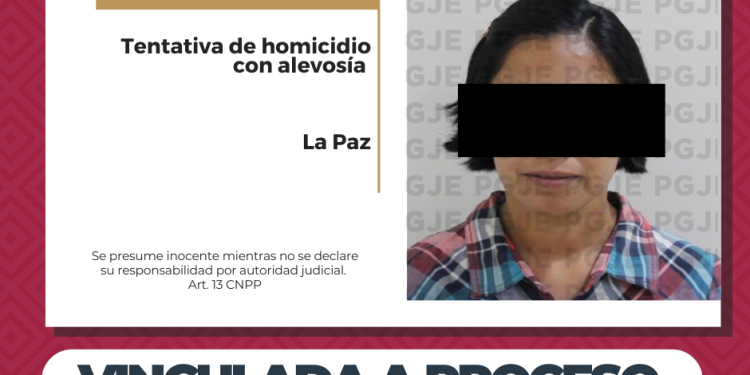 OBTIENE PGJE PRISIÓN PREVENTIVA PARA IMPUTADA POR HOMICIDIO CALIFICADO CON ALEVOSÍA EN GRADO DE TENTATIVA