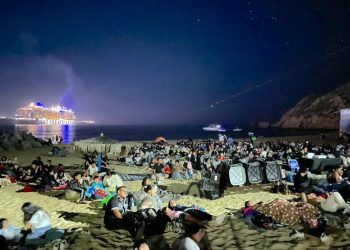 REALIZAN DOBLE FUNCIÓN DEL PROGRAMA “ CINE MÓVIL “ EN CSL