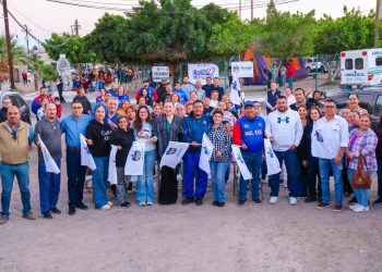 EDITH AGUILAR DA INICIO A LA PAVIMENTACIÓN DEL ACCESO AL PANTEÓN MUNICIPAL EN NUEVA SANTA ROSALÍA