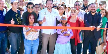 ALCALDE CHRISTIAN AGÚNDEZ PAVIMENTACIÓN INTEGRAL EN VIALIDADES DE COLONIA LOS CANGREJOS