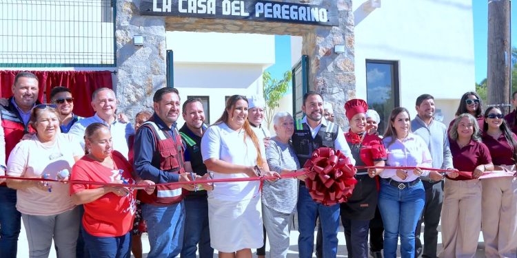 ENTREGA CHRISTIAN AGÚNDEZ OBRA DE REHABILITACIÓN DE CASA PEREGRINO EN SAN JOSÉ DEL CABO