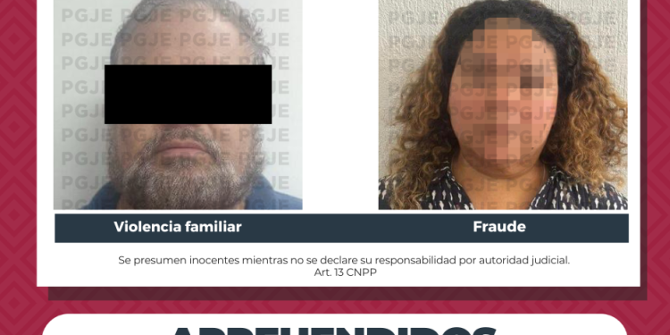 APREHENDE PGJE A 2 PERSONAS POR DIVERSOS DELITOS EN LOS CABOS