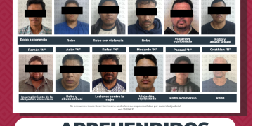 CUMPLIMENTA PGJE 14 ÓRDENES DE APREHENSIÓN EN DISTINTOS MUNICIPIOS DEL ESTADO