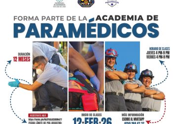 BOMBEROS SAN JOSÉ DEL CABO INVITA A SER PARTE DE LA IV GENERACIÓN DE LA ACADEMIA DE PARAMÉDICOS