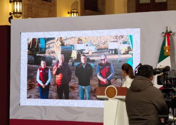 DESTACA GOBERNADOR INICIO DE LA PRESA EL NOVILLO ANUNCIADO EN LA MAÑANERA DEL PUEBLO