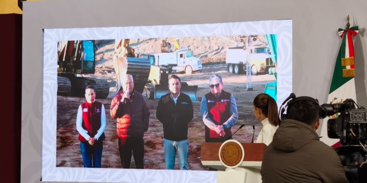 DESTACA GOBERNADOR INICIO DE LA PRESA EL NOVILLO ANUNCIADO EN LA MAÑANERA DEL PUEBLO