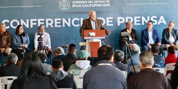 GOBERNADOR VÍCTOR CASTRO DESTACA AVANCES  DE LA CUARTA TRANSFORMACIÓN EN BCS Y  REFRENDA RESPETO A LA LIBERTAD DE EXPRESIÓN