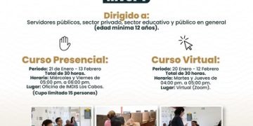 ABRE IMDIS LOS CABOS NUEVOS CURSOS GRATUITOS DE LENGUA DE SEÑAS MEXICANA   