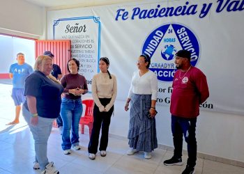 DELEGADA DE CABO SAN LUCAS VISITA EL CENTRO DE REHABILITACIÓN CRAADYR