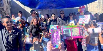 FESTEJO DE DÍA DE REYES PARA LA NIÑEZ DE LA COLONIA EL CHAMIZAL