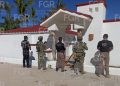 EN CATEO, FGR ASEGURA CARTUCHOS Y UN INMUEBLE EN PUNTA PESCADERO, BAJA CALIFORNIA SUR