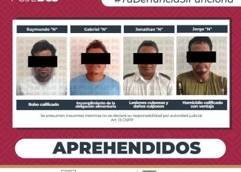 AGENTES DE LA PGJE CUMPLIMENTAN ÓRDENES DE  APREHENSIÓN EN DISTINTOS MUNICIPIOS DEL ESTADO