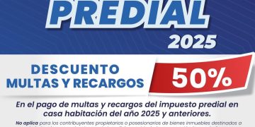 CONTINÚAN DESCUENTOS PREDIALES EN EL MUNICIPIO DE MULEGÉ