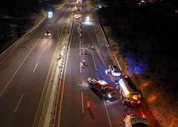 ANUNCIA AYUNTAMIENTO DE LOS CABOS PROGRAMA DE REENCARPETADO Y BACHEO EN LA CARRETERA TRANSPENINSULAR