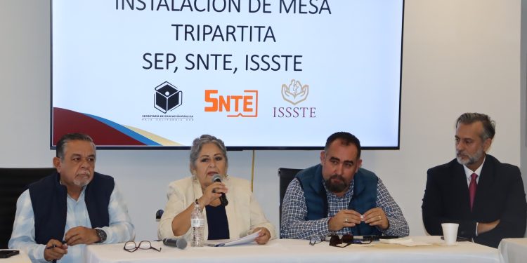 CONSOLIDAN ISSSTE BCS, SEP Y SNTE DIÁLOGO PARA FORTALECER LA SEGURIDAD SOCIAL DEL MAGISTERIO