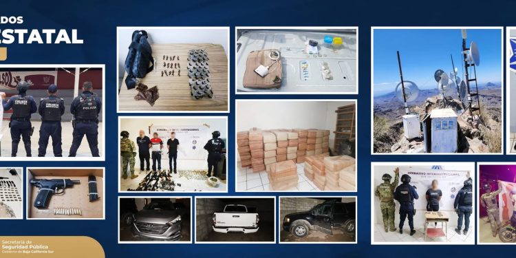 GENERADORES DE VIOLENCIA, REDES DE COMUNICACIÓN, ARMAMENTO Y NARCÓTICOS ASEGURADOS DURANTE EL 2025