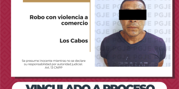OBTIENE PGJE VINCULACIÓN A PROCESO DE IMPUTADO POR ROBO CON VIOLENCIA A TIENDA OXXO EN CABO SAN LUCAS