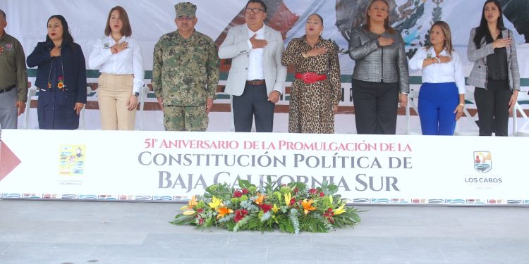 CONMEMORA GOBIERNO DE LOS CABOS EL 51º EL ANIVERSARIO DE LA PROMULGACIÓN DE LA CONSTITUCIÓN DE BAJA CALIFORNIA SUR