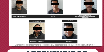 CUMPLIMENTA PGJE 6 ÓRDENESDE APREHENSIÓN CONTRA IMPUTADOS POR DIVERSOS DELITOS