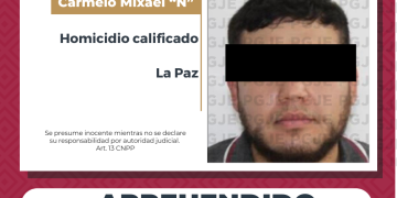 APREHENDE PGJE A PRÓFUGO DE LA JUSTICIA DESDE EL 2024 IMPUTADO POR HOMICIDIO CALIFICADO EN TODOS SANTOS