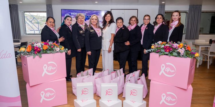 BAJA FERRIES CULMINA “ MILLAS ROSAS 2025” CON DONATIVO A GRUPO RETO