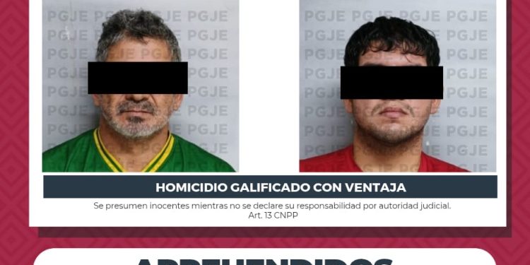 APREHENDE PGJE A DOS PRÓFUGOS DE LA JUSTICIA IMPUTADOS POR HOMICIDIO CALIFICADO CON VENTAJA OCURRIDO EN EL PESCADERO