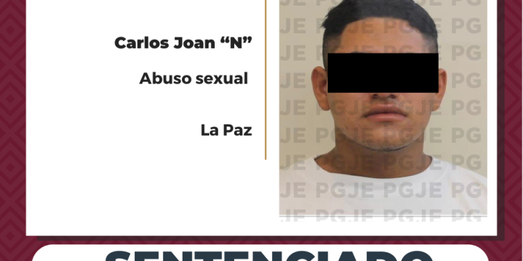 OBTIENE PGJE 4 AÑOS DE PRISIÓN PARA CULPABLE DE ABUSO SEXUAL AGRAVADO