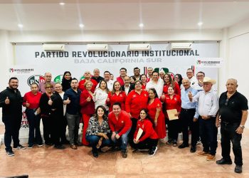 “PRI TOMA PROTESTA A COMITÉ MUNICIPAL DE LA PAZ”