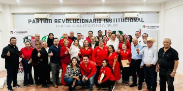 “PRI TOMA PROTESTA A COMITÉ MUNICIPAL DE LA PAZ”