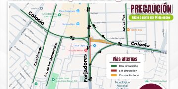 INICIARÁ REHABILITACIÓN NOCTURNA EN EL CRUCERO DE LOS BULEVARES FORJADORES Y COLOSIO EN LA CIUDAD DE LA PAZ