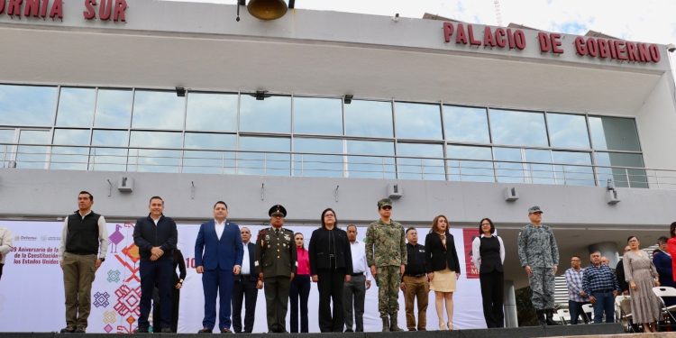 BCS CONMEMORA EL 109 ANIVERSARIO DE LA PROMULGACIÓN DE LA CONSTITUCIÓN MEXICANA