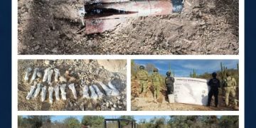 ASEGURA MESA ESTATAL DE SEGURIDAD ARTEFACTOS EXPLOSIVOS IMPROVISADOS, NARCÓTICOS Y VEHÍCULOS EN MULEGÉ