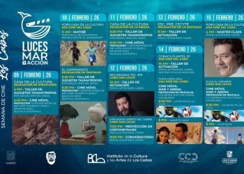 INVITA AYUNTAMIENTO DE LOS CABOS A LA SEMANA DEL CINE “ LUCES, MAR Y ACCIÓN”