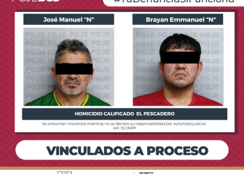 OBTIENE PGJE PRISIÓN PREVENTIVA PARA IMPUTADOS POR HOMICIDIO CALIFICADO CON VENTAJA EN EL PESCADERO