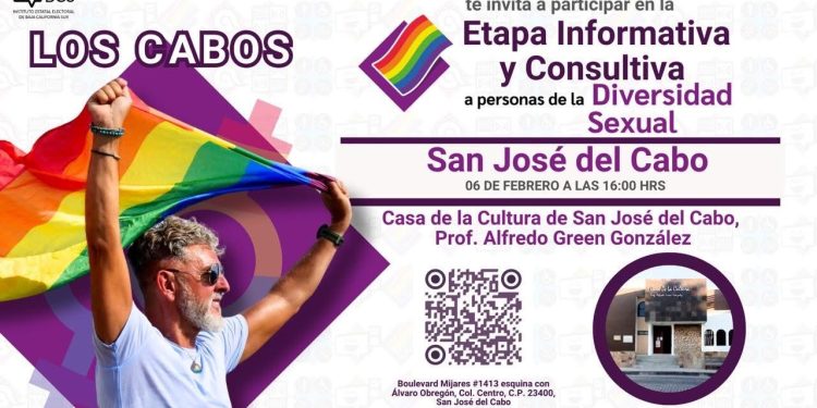 CONVOCAN A LA COMUNIDAD DE LA DIVERSIDAD SEXUAL A PARTICIPAR EN FOROS ESTATALES EN LOS CABOS