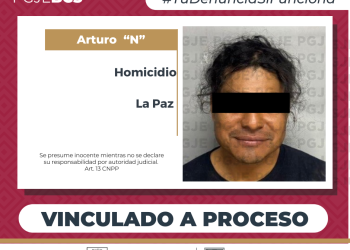 QUEDA EN PRISIÓN PREVENTIVA IMPUTADO POR HOMICIDIO EN TODOS SANTOS