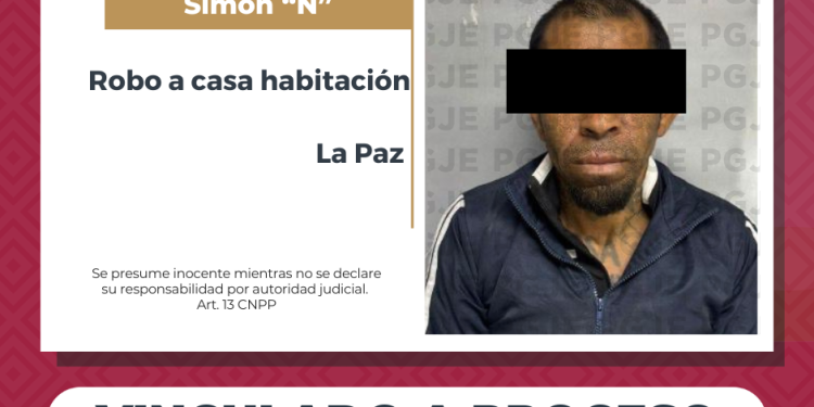 VINCULAN A PROCESO A SIMÓN “N” POR ROBO A CASA HABITACIÓN EN VILLAS DEL ENCANTO