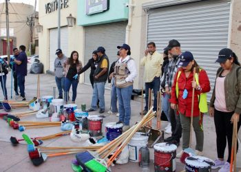 AYUNTAMIENTO DE LOS CABOS Y API BCS REALIZAN TRABAJOS DE MANTENIMIENTO EN EL CENTRO DE CABO SAN LUCAS