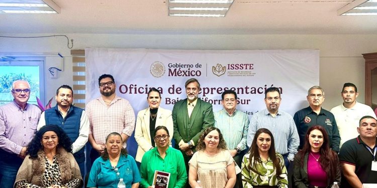 REALIZA ISSSTE BAJA CALIFORNIA SUR REUNIÓN DE TRABAJO CON REPRESENTANTES DE LA FSTSE