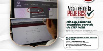 LOGRA PGJE ATENCIÓN EXPEDITA DE MIL 400 CIUDADANOS A TRAVÉS DE “CITAWEB” DURANTE 2025