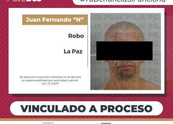 DETENIDO POR SUSTRAER OBJETOS DE UN VEHÍCULO ES VINCULADO A PROCESO EN LA PAZ