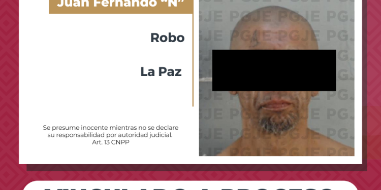 DETENIDO POR SUSTRAER OBJETOS DE UN VEHÍCULO ES VINCULADO A PROCESO EN LA PAZ