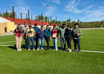 REHABILITACIÓN DE LA UNIDAD DEPORTIVA DE CADUAÑO REGISTRA AVANCE DEL 70%