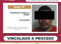 POR LESIONES CONTRA LA MUJER EN RAZÓN DE GÉNERO OBTIENE PGJE VINCULACIÓN A PROCESO EN CIUDAD CONSTITUCIÓN