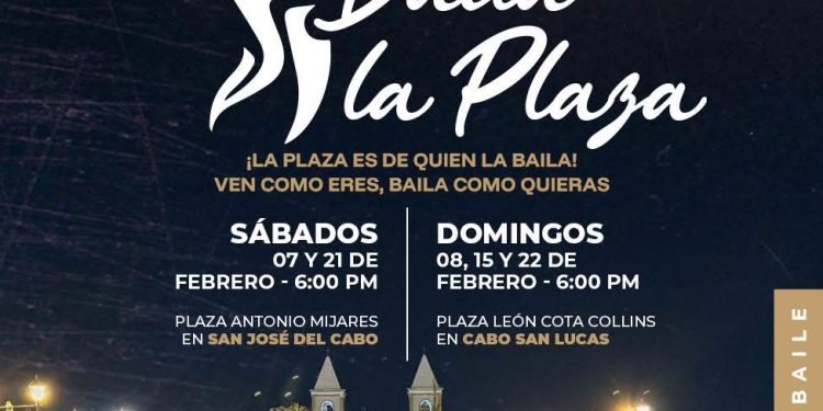 ANUNCIAN PRÓXIMAS FECHAS DEL PROGRAMA “ BAILA LA PLAZA” EN LOS CABOS